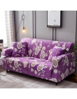 1 pc liść/kwiat kanapa rozkładana okładka bawełna elastyczna Sofa Slipcovers kanapa narożna ręcznik narzuta na sofę Sofa obejmuj