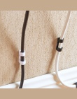 Urijk 7mm kable klipsy do przechowywania drutu klamra organizator zabezpieczanie zacisk kablowy obudowa linia danych wykończenio