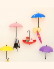 3 sztuk/zestaw parasol w kształcie podwójnego zastosowania klucz wieszak stojak kreatywna kuchnia łazienka ściany dekoracyjne uc
