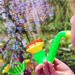 Woda dmuchanie zabawki Bubble pistolet mydło Bubble dmuchawa dla dzieci na świeżym powietrzu zabawki dla dzieci dla w wieku poni