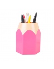 Pen ołówek Pot Holder pojemnik biurko pędzel do makijażu wazon ołówek Pot uchwyt na długopis magazyn materiałów piśmienniczych H