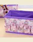 Biurko pudełko do przechowywania kosmetyczne Case akcesoria do domu włókniny składany wielofunkcyjny torby drukarskie pudełka do