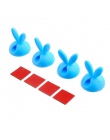 4 sztuk kreatywny króliczek uszy królika zaciski kablowe przewód opaski USB uchwyt ładowarki kabel zapięcia biurko Tidy organiza
