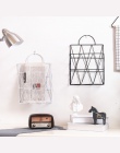 Nordic żelaza do przechowywania w domu gazety magazyn do przechowywania stojak do montażu na ścianie dekoracji wnętrz biurowych 