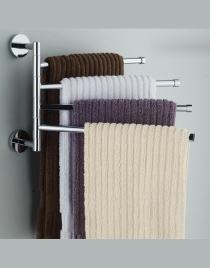 Ze stali nierdzewnej wieszak na ręczniki wieszak obrotowy na ręczniki łazienka kuchnia do montażu na ścianie ręcznik polerowany 