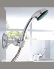 Głowica prysznicowa uchwyt słuchawki Chrome uchwyt ścienny do łazienki regulowany uchwyt ssący silne montowany na ścianie silne 