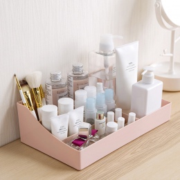 MeyJig plastikowe kosmetyczne pudełko do przechowywania biurko makijaż obudowa na pilota szczotka do etui na szminki biuro łazie