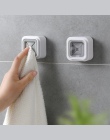 Domu przenośny uchwyt ścienny Twoel przechowywania myjkę klip organizator suche ręcznik uchwyt samoprzylepne
