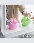 Cute Cartoon przyssawka mydło szczoteczka do zębów prysznic telefon mała rzecz Box uchwyt na naczynia łazienka akcesoria kuchenn