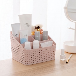 MeyJig plastikowe kosmetyczne pudełko do przechowywania biurko zdalnego sterowania do makijażu przypadku szczotka etui na szmink
