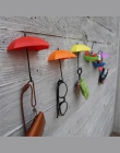 3 sztuk/partia parasol w kształcie hak do przechowywania kreatywny klucz wieszak stojak dekoracyjny uchwyt hak ścienny łazienka 