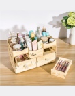 HECARE łazienka organizator drewniane Organizador De Batom dla kosmetyczne akcesoria łazienkowe zestaw do przechowywania w nowy