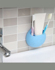 Nowy wielofunkcyjny łazienka półki silna przyssawka uchwyt na szczoteczkę do zębów rozmaitości pudełko do przechowywania