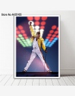 Plakaty i reprodukcje królowa Freddie Mercury „ Bohemian Rhapsody ”plakat dekoracyjne na płótnie malarstwo ścienne obraz pokój w