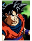 Dragon Ball Z Goku Anime plakat biały papier powlekany drukuj malarstwo dla dzieci pokoju dekoracje ścienne ozdoby do dekoracji 