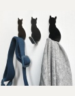 2 sztuk samoprzylepne haki kot wzór uchwyt do przechowywania łazienka kuchnia wieszak trzymać na ścianie wiszące drzwi ubrania w