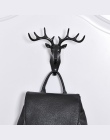Dekoracje ścienne haki Antlers amerykański styl gospodarstwa domowego Decor haki wielofunkcyjny ściany płaszcz klucze torby hacz
