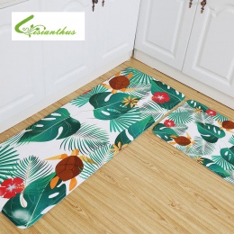 Miękkie dywaniki tropikalne rośliny Flamingo maty dywanowe sypialnia antypoślizgowe maty podłogowe korytarz obszar dywan do salo