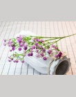 80 mini 1 PC DIY sztuczne oddech dziecka kwiat Gypsophila fałszywy silikon roślin na ślub dekoracje na przyjęcie domowe 8 koloró