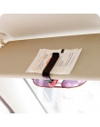 Vanzlife przenośne narzędzie pojazdu okulary hak klip do samochodu rachunki samochodów visor etui na karty z klipsem torebka hak