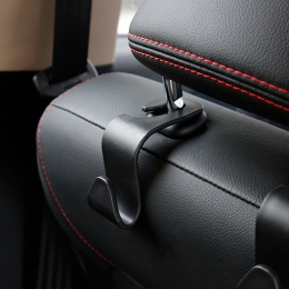 Samochodów Seat powrót haki pojazdu ukryty zagłówek wieszak na torebka torba na zakupy płaszcz wieszak do przechowywania czarny 