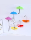 Nowy parasol kształt 3 z haczykiem lepkie haki kuchnia/łazienka//sypialnia/salon Super waga podłączyć haki i szyny