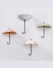3 sztuk kolorowe parasol hak ścienny klucz szpilka do włosów Holder organizator dekoracyjne organizator parasol mały uchwyt w ks