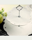 3 warstwy korona ciasto płyta stojak uchwyt montażu wesele kuchnia wystrój stołu