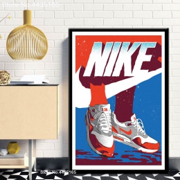 Michael Jordan buty plakat Air Max buty Sneaker plakaty i reprodukcje na płótnie malarstwo ścienne obraz do salonu wystrój domu