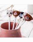 Cute Cartoon Animals kot panda królik łyżka do kawy mieszając łyżka dzieci zupa łyżeczki do kawy Scoop obiad