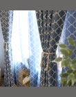 Zasłony dla dzienny jadalnia sypialnia 2 kolory ekrany drukowania amerykański wsi minimalistyczny styl europejski Blackout zasło