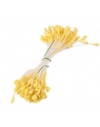 CCINEE żółty kolor kwiat Rose pręcik 1mm/3mm/5mm dla narzędzie do dekoracji ciast/rzemiosło/Nylon kwiat DIY akcesoria do prezent
