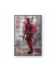 Ścienne plakat artystyczny wydruk na płótnie malarstwo zdjęcia ścienny do wystroju domu Marvel Avengers film Superhero Deadpool 