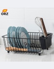 ORZ organizer kuchenny do przechowywania suszenia naczyń ociekacz stojak metalowy Kitchen Sink tacka do płyty miska kubek zastaw