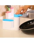 Kuchnia przechowywania stojak na stojak do czyszczenia gąbki do mycia szczotka do Detergent zlewozmywak dozownik mydła w płynie 