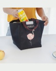 Hoomall izolowany neoprenowy pojemnik na lunch Oxford Flamingo przenośny piknik torba na lunch torebka pojemnik na żywność kuchn