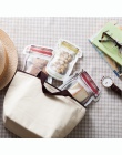 LMETJMA wielokrotnego użytku Mason Jar torby przenośne Mason Jar torby na zamek błyskawiczny uszczelnienie żywności Saver torby 