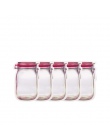 LMETJMA wielokrotnego użytku Mason Jar torby przenośne Mason Jar torby na zamek błyskawiczny uszczelnienie żywności Saver torby 