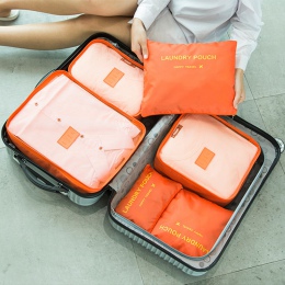 Urijk 6 sztuk/zestaw podróży worek do przechowywania odzież Tidy etui bagażu organizator przenośny pojemnik wodoodporne pudełko 