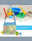 Kreatywny dla dzieci dziecko piasek Away Carry zabawki na plażę etui Tote Mesh duży dla dzieci torba do przechowywania kolekcja 