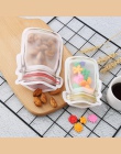 5 sztuk/partia przenośne Mason Jar kształt Food zamek uszczelnione worek do przechowywania kuchnia podróży żywności przekąski do