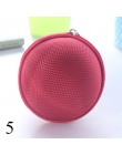 Nowe kolorowe słuchawki słuchawki torba kabel słuchawki do przechowywania przenośna z twardym etui klucz torba na monety karty S