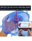 WALFOS silikonowe elastyczne pokrywki uniwersalne pokrywki silikonowa bariera ochronna do żywności miska pokrywka garnka pokrywa