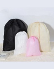 Wodoodporny pakiet kieszeń na buty przechowywania zorganizować torba włóknina remis kieszonkowy torby ze sznurkiem kosmetyczka p