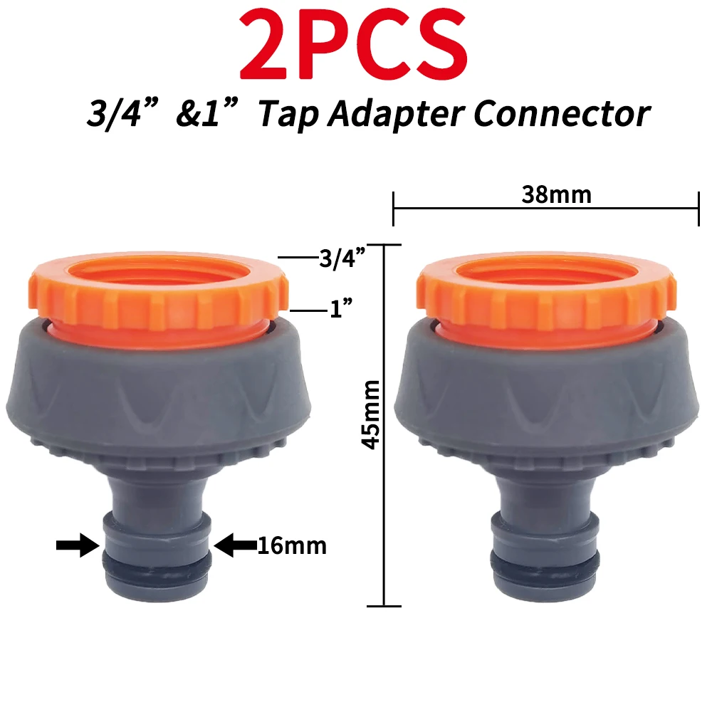 Adapter do kranu ogrodowego do nawadniania kroplowego Zielony