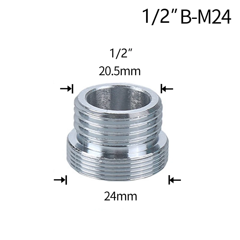 Adapter do kranu złączka gwintowa do węża Biały