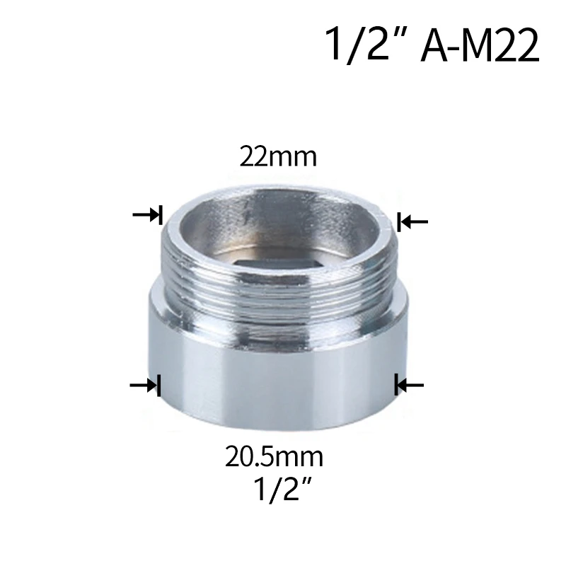 Adapter do kranu złączka gwintowa do węża Brązowy