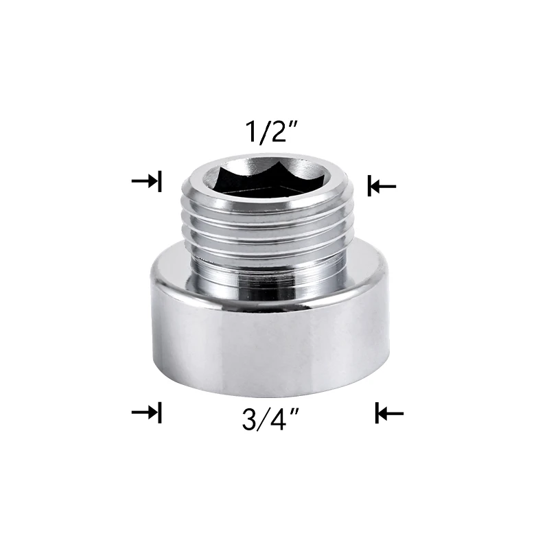 Adapter do kranu złączka gwintowa do węża Różowy