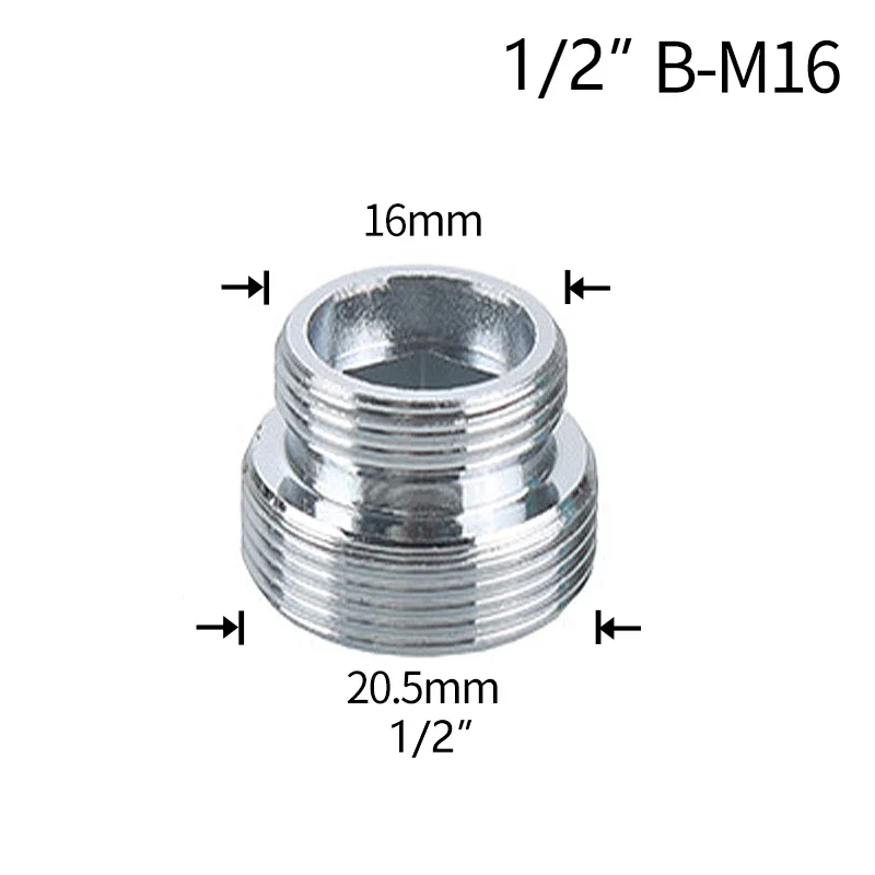 Adapter do kranu złączka gwintowa do węża Szary
