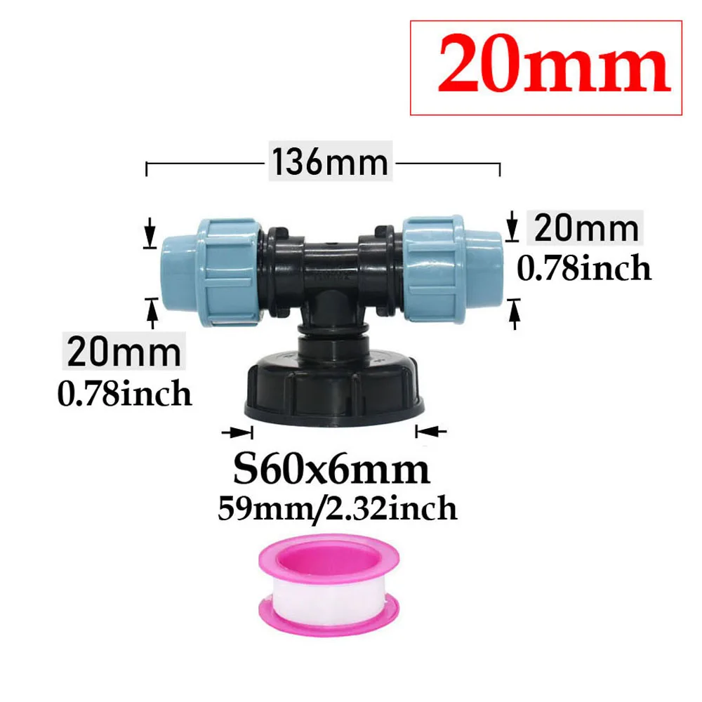 Adapter do zbiornika IBC S60 ze złączką do węża Srebrny